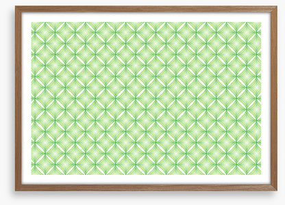 Glimmering green