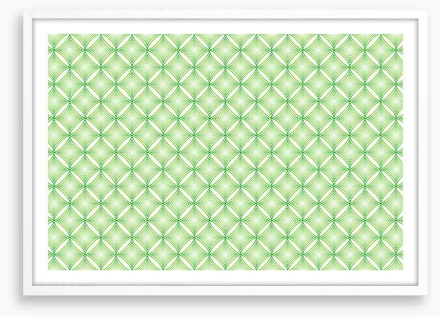 Glimmering green