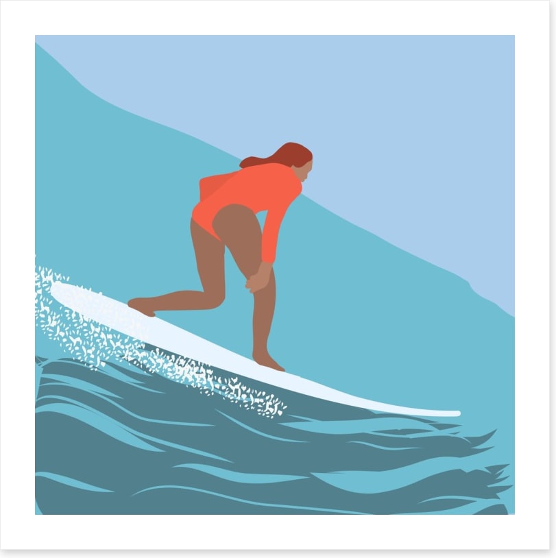 Surfing the day away