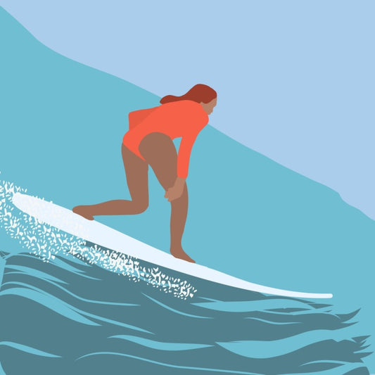 Surfing the day away
