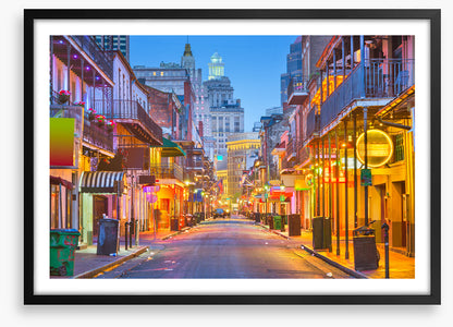 Bourbon Street dusk