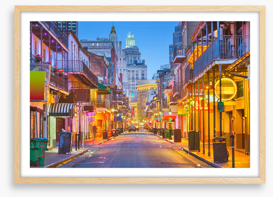 Bourbon Street dusk