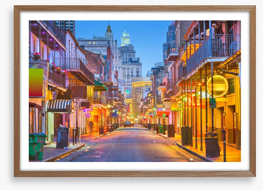 Bourbon Street dusk
