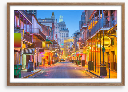 Bourbon Street dusk