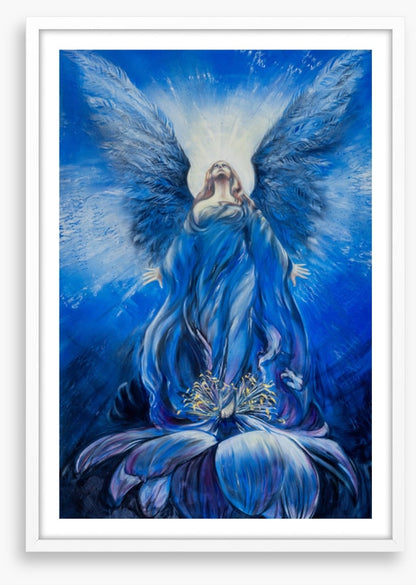 Blue lotus angel