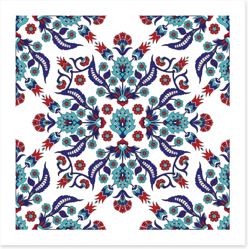 Ottoman iznik blues