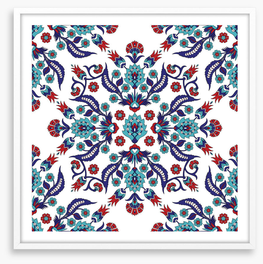 Ottoman iznik blues