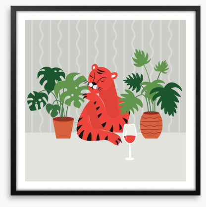 The troubled tiger
