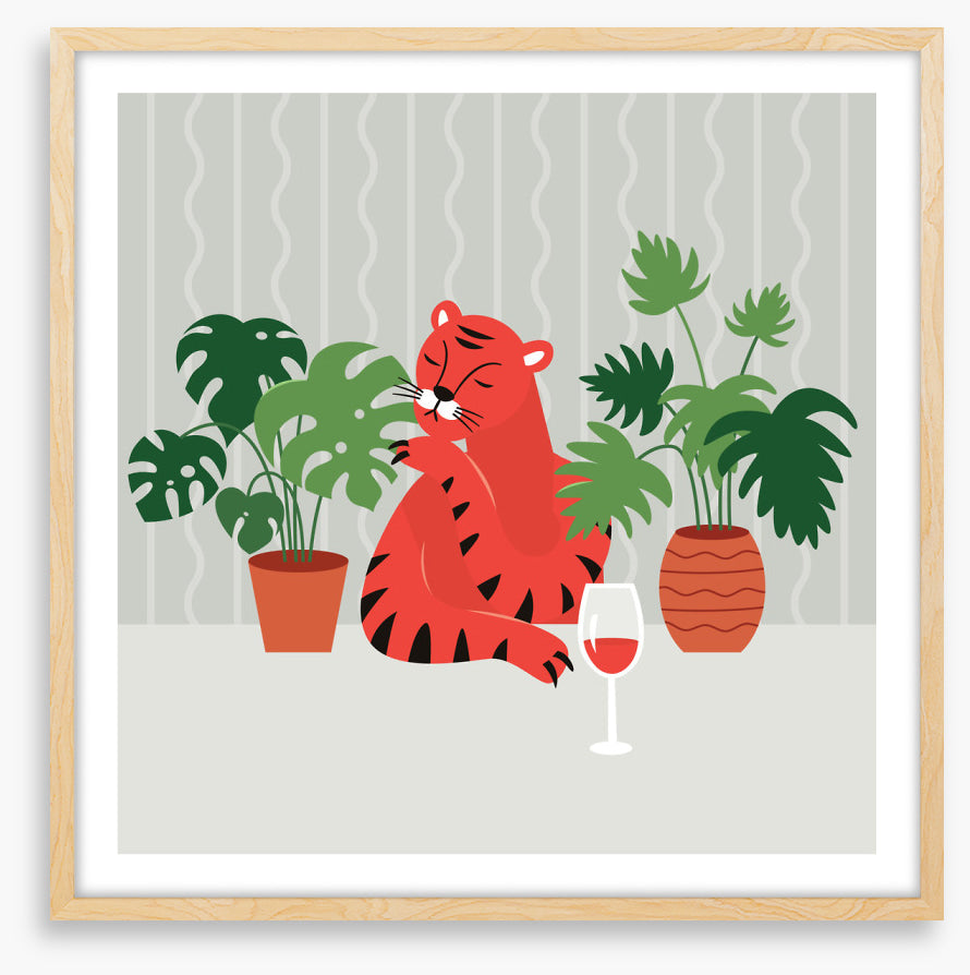 The troubled tiger