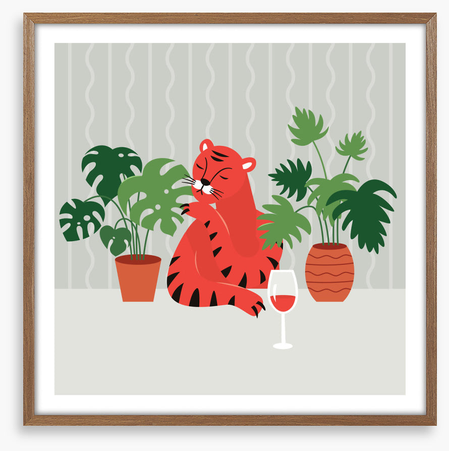 The troubled tiger