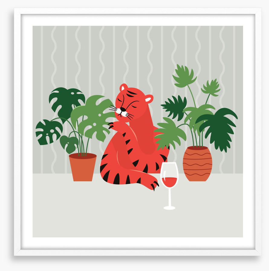 The troubled tiger