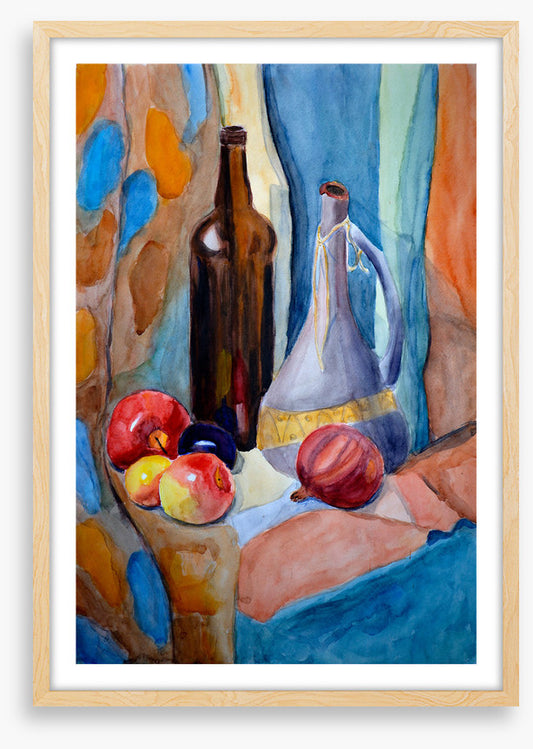 One brown bottle