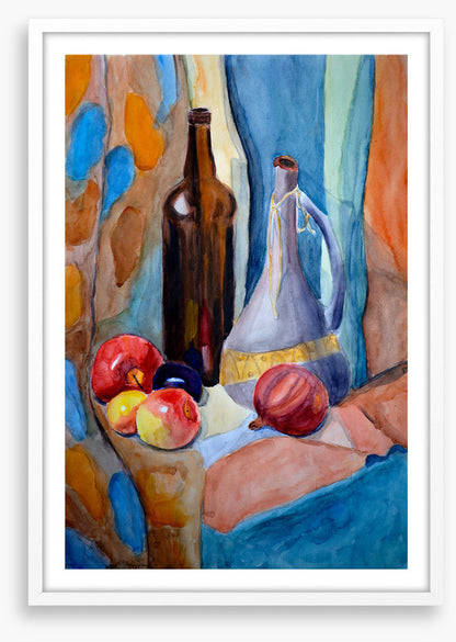 One brown bottle