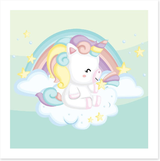 Falling stars unicorn