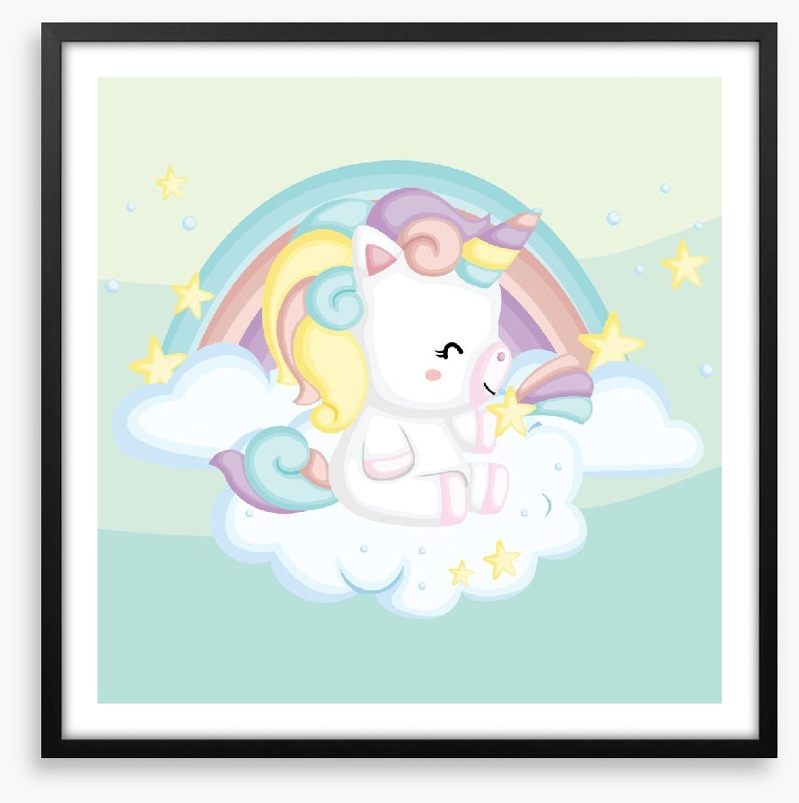 Falling stars unicorn