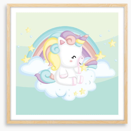 Falling stars unicorn