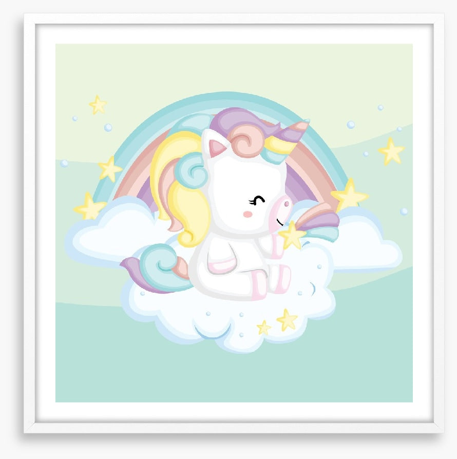 Falling stars unicorn
