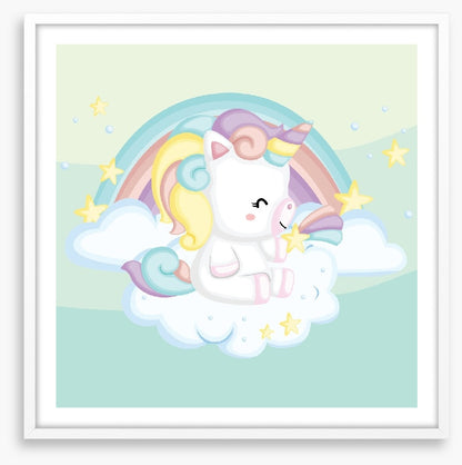 Falling stars unicorn