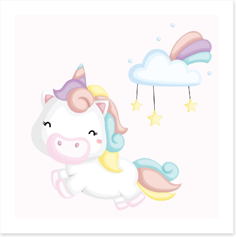 Shooting stars unicorn
