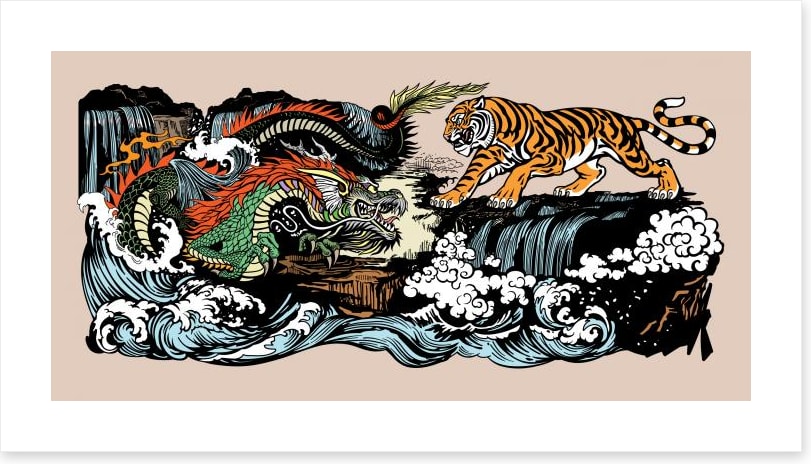 Dragon versus tiger