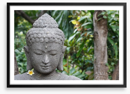 Frangipani buddha