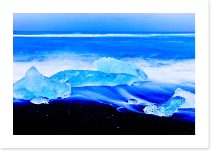 Molten ice