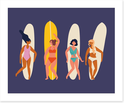 The surfer girls