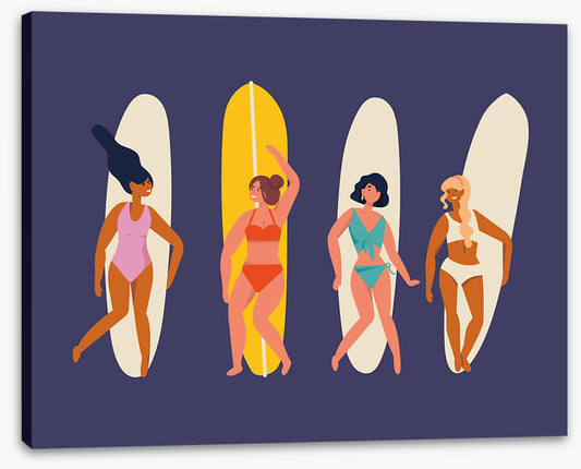 The surfer girls