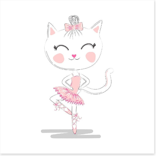 Kitten pirouette