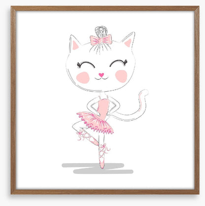 Kitten pirouette