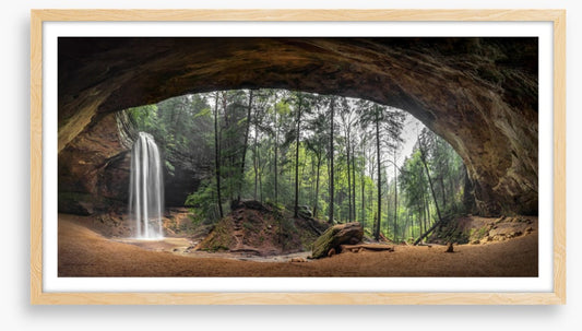 Outside Ash Cave