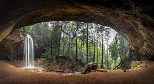 Outside Ash Cave