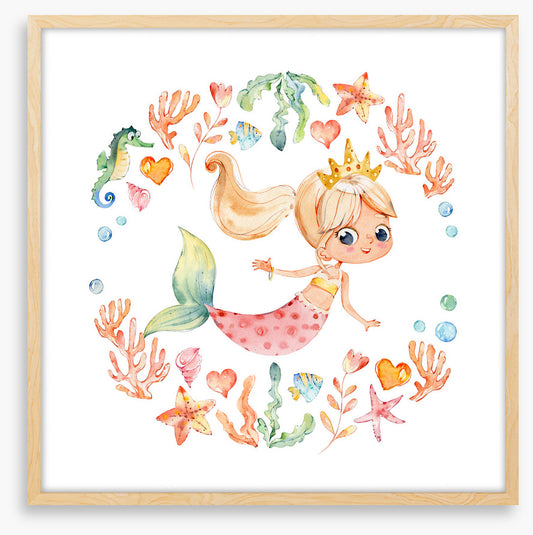 The princess mermaid