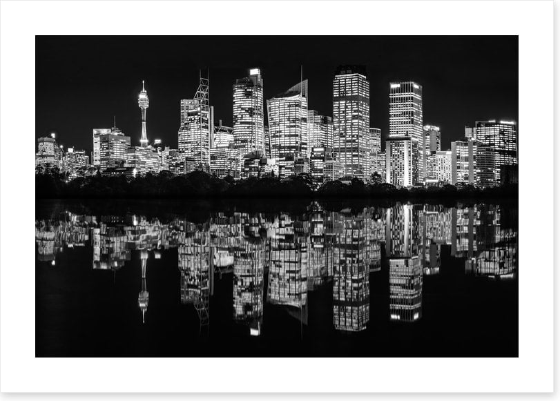 Sydney light reflections
