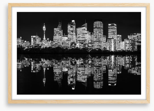 Sydney light reflections