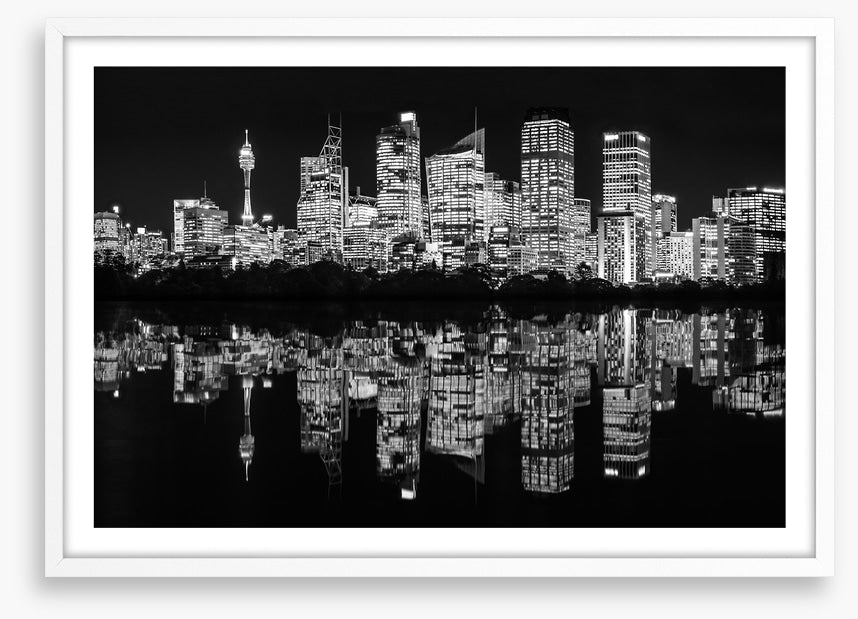 Sydney light reflections