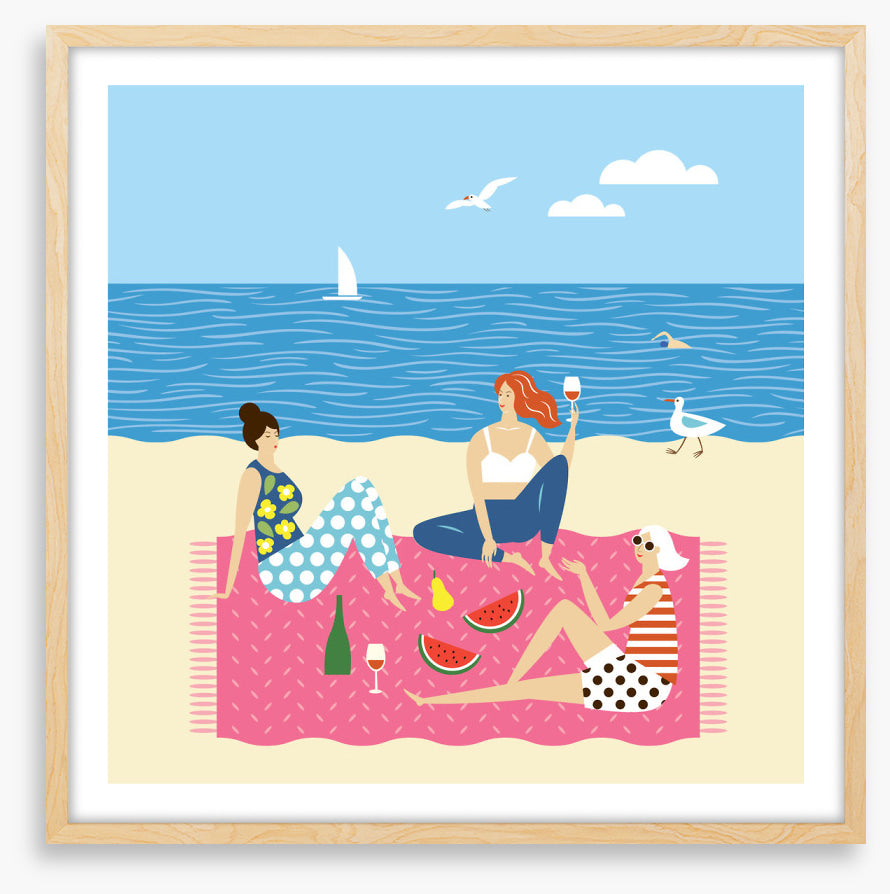 Picnic on the sand