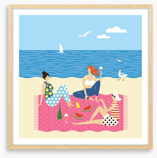 Picnic on the sand
