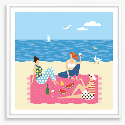 Picnic on the sand