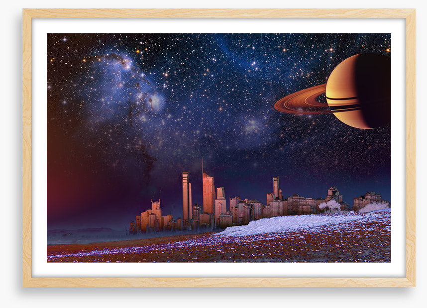 Saturn skyline
