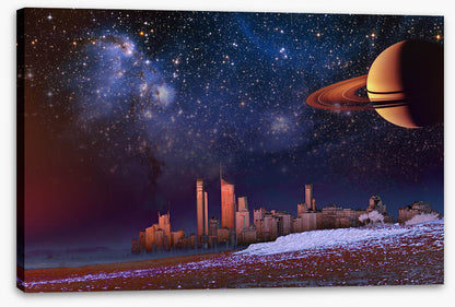 Saturn skyline