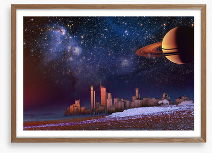 Saturn skyline
