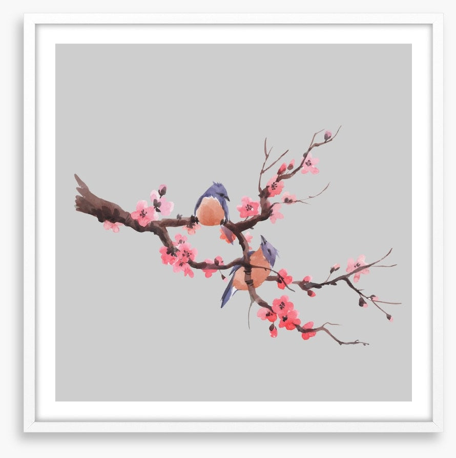 Sakura songbirds