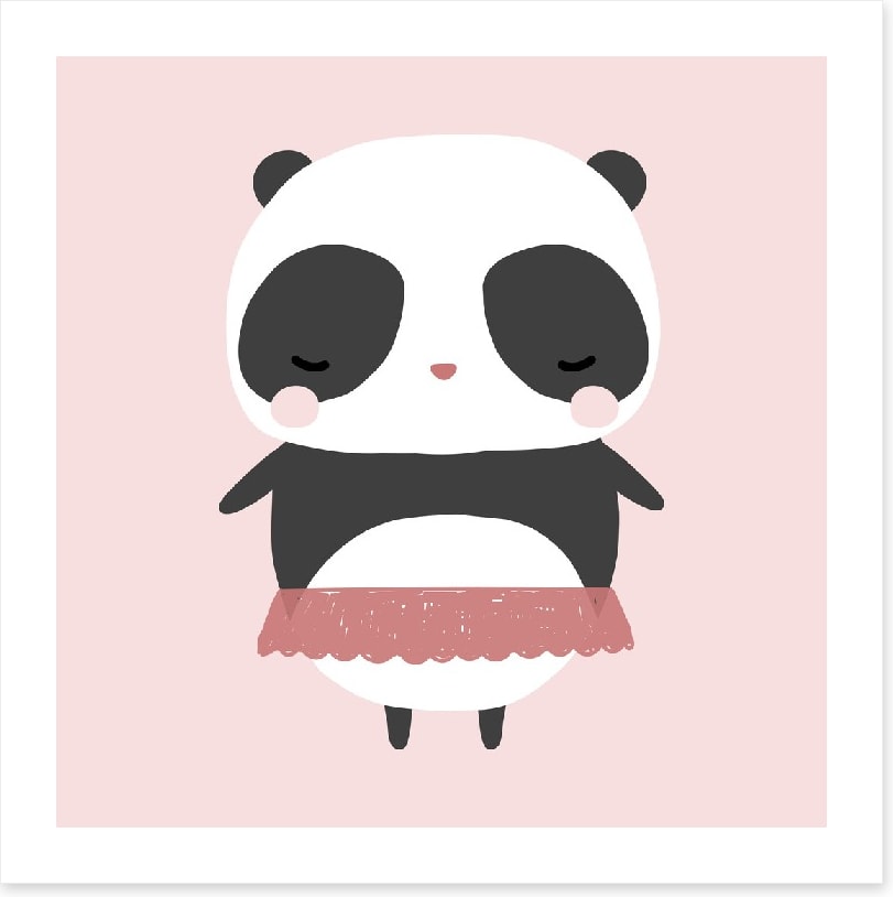 Panda ballerina