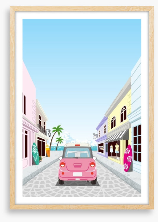 Street to the surf