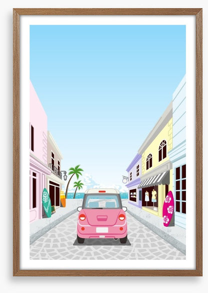 Street to the surf