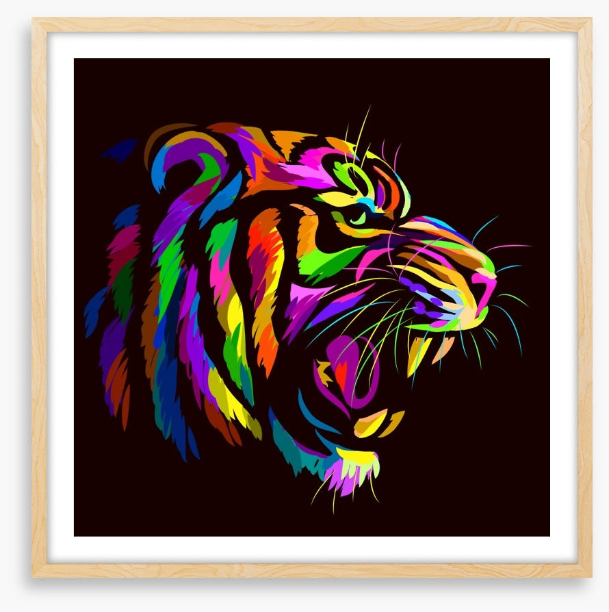 Neon tiger