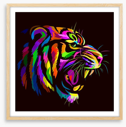 Neon tiger