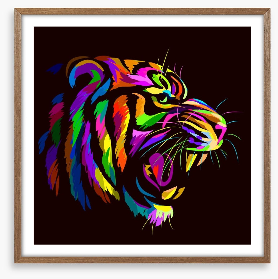 Neon tiger