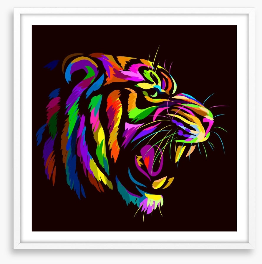 Neon tiger